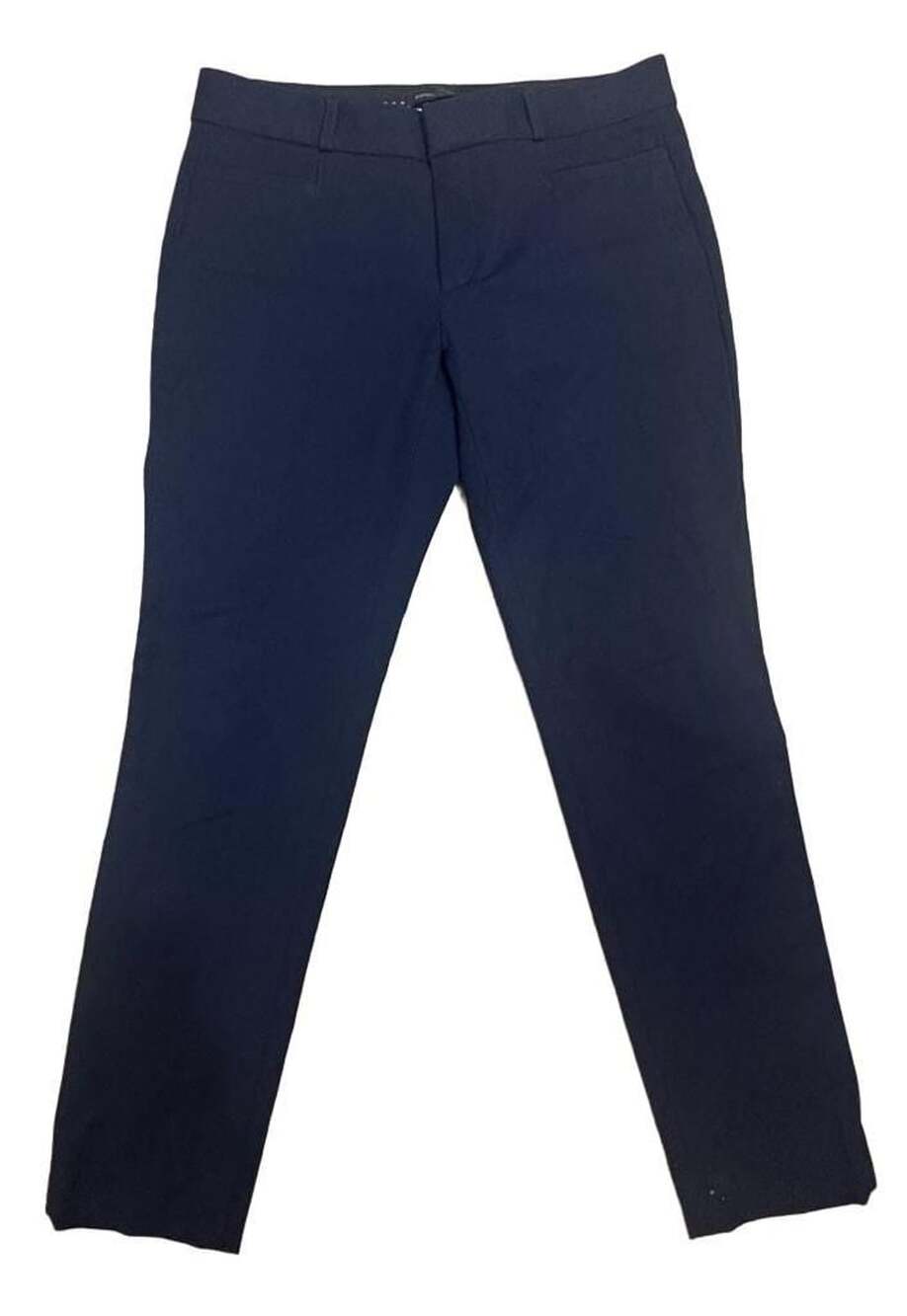 Banana Republic Sloan Navy Blue Ankle Pants Women’s 4 Stretch Trouser Workwear